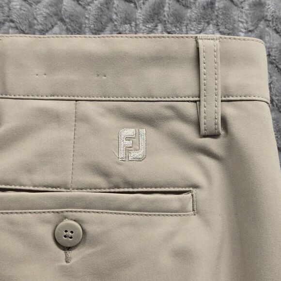FootJoy FJ 5 Pocket Golf Pants Stretch Mens Size 34x32 Khaki Tan Performance - Picture 10 of 10